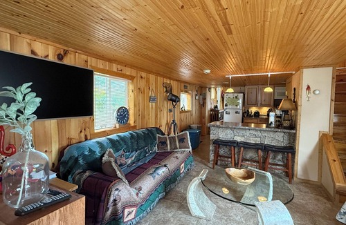 Manitou Beach-Devils Lake House | Remodeled cozy retreat with a lake front view on Devils Lake. Pet Friendly!