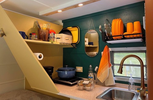 Grand Junction House | Remodeled Vintage RV on 10 Secluded Acres Near South Haven and Saugatuck