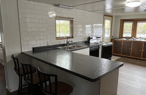 Republic House | Right on the Michigamme River!