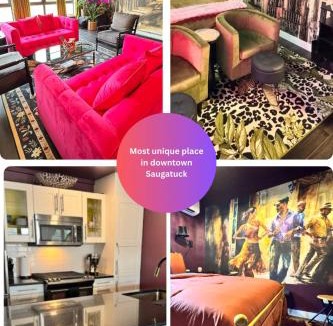 Saugatuck Apartment | Romantic Couples Getaway Downtown Saugatuck Walk everywhere
