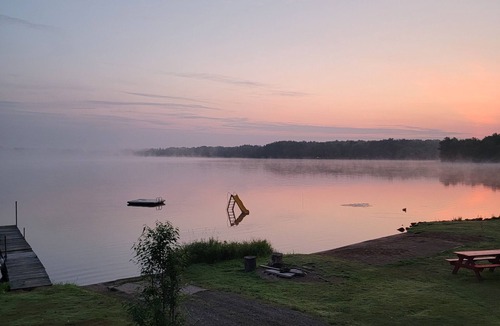 Phillips Cabin | Rustic cabin getaway on the shore of Soo Lake in Phillips, WI