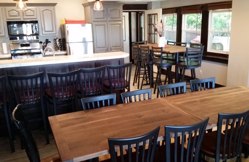 Cassopolis House | Sandy Beach WhlChr-Friendly Woodlands Lodge w/47 Wooded Acres w/Trails!