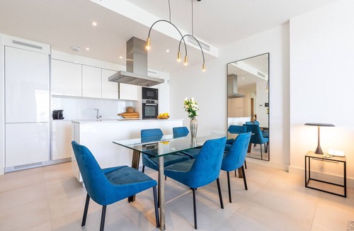 El Faro Apartment | Santa Barbara Heights CLC - Luxury, private pool on terrace, sea view