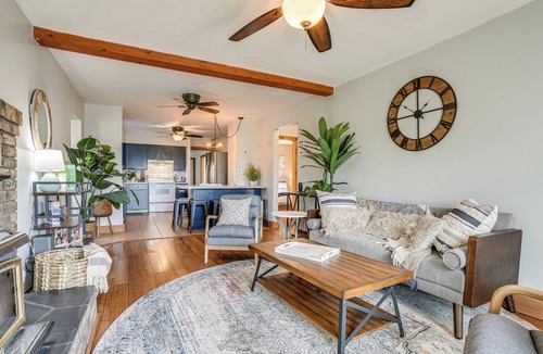 Delton Cottage | Secluded Home w/Lake View in Delton!