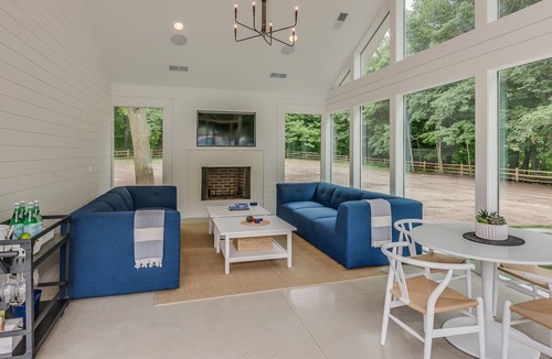 Union Pier House | Secluded Luxury Estate w/3 Homes, Pool, Hot Tubs, Fire Pits