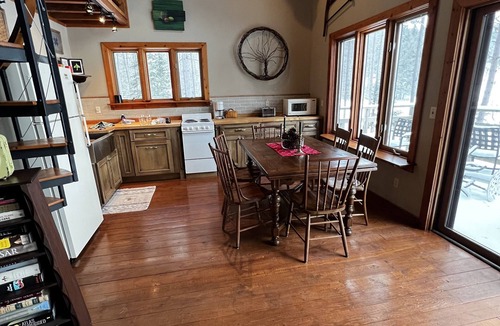Westboro Ski Chalet | Secluded Northwoods Chalet on 80 Acres with Hiking and Water Views