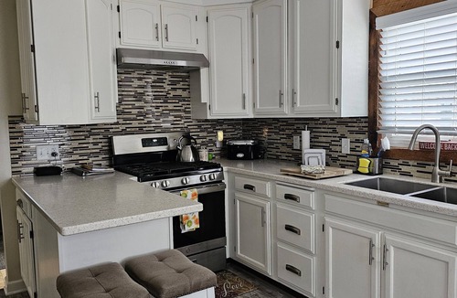 Lakeside House | Sit by the fire with a beautiful lake view, pet friendly, close to the beach