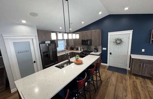 Battle Creek House | Spacious 3BR Home w/Gym, Office, and Huge Yard. Pet and Extended Stay Friendly