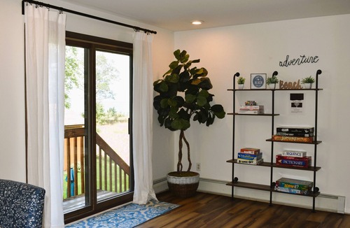 Lake Michigan Beach Condo | Spacious 4BR Retreat Private Beach Heated Outdoor Pool is OPEN Golf Cart