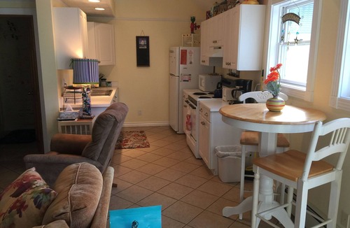 Frankfort Apartment | Steps To The Beach & 2 Blocks To Downtown Frankfort - Sleeps 6-8