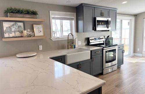 Park Falls House | Stunning, UPDATED Lakefront Home-Pike Lake Point-Water and Snow Adventures Await