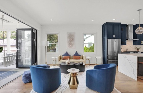 Downtown Indianapolis House | Stylish Downtown Escape with Game Room and Office!