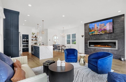 Downtown Indianapolis House | Stylish Downtown Escape with Game Room and Office!
