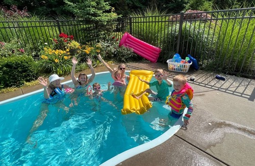 Fennville House | Summer Fun Retreat, Pool, Huge Yard, Gardens, Chickens, Close 2 Beaches & Towns