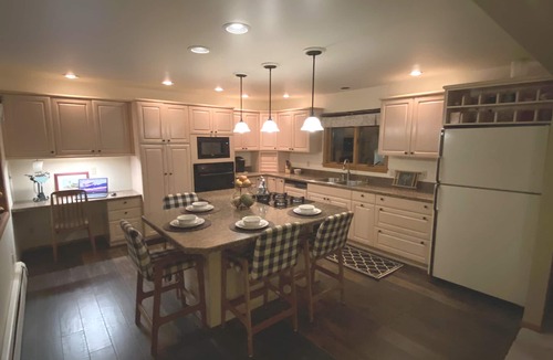Mullett Lake House | Sunrise on Mullett Lake, 115' Lakefront sandy bottom, private dock, new remodel