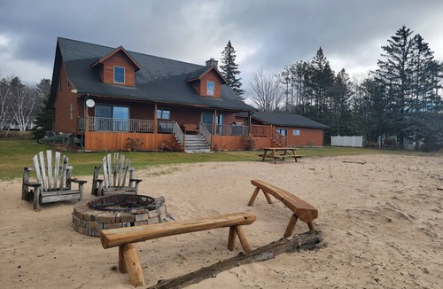 Garden House | Sunset Beach House on Lake Michigan with 230 feet of private beach!
