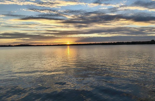 Fox Lake House | The Grand View on Pistakee Lake Pool Pier Stunning Panoramic Lake Views