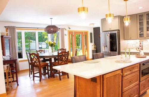 Holcombe House | The Lake Holcombe Escape! Modern Comfort Meets Northwoods Adventure.