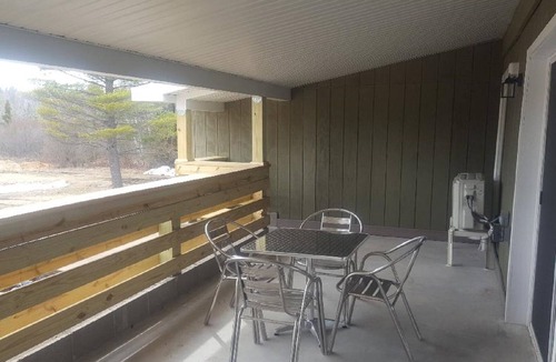 Interlochen Condo | The Overlook Just outside Traverse City Sleeps 4 Private Deck with Amazing Views