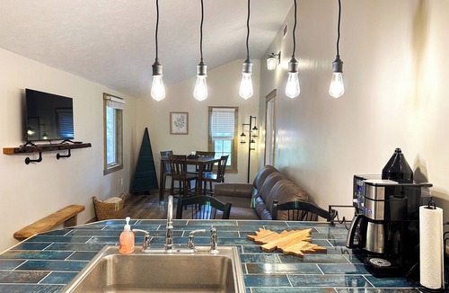 Donaldson Apartment | Tranquil Country Stay Among Pines 6 miles from Culver. 39 mile from Notre Dame.