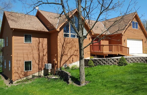 Wind Lake House | Unique Family Home Overlooking Beautiful Wind Lake With 117' Lake Frontage