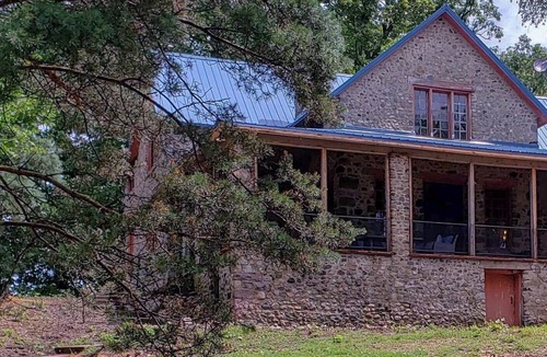 Rome City House | Unique Private Island Home on Midwest Sport Lake with Pontoon Boat included!