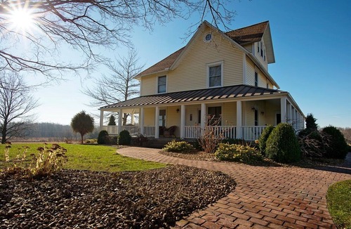 Clarklake House | Updated Farmhouse - Sleeps 17 with Deck & Hot Tub on 10 Acres
