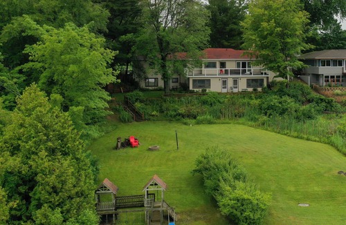 Whitehall Apartment | Updated Guest apartment with Lake Views and close to Lake Michigan Beaches
