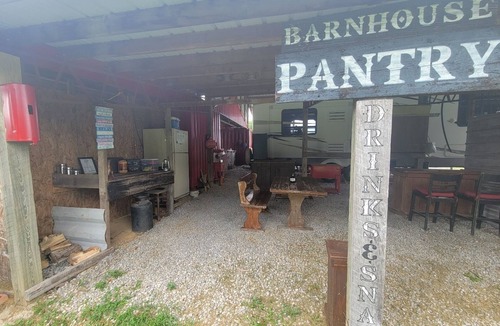 Jonesville Cabin | Vintage Camper Cabin on Beautiful Farm Near Ark & Bourbon Trail
