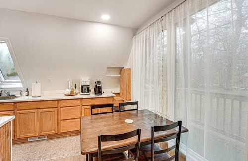 Lakewood Club Cabin | Walk to Fox Lake: Pet-Friendly A-Frame w/Fire Pit