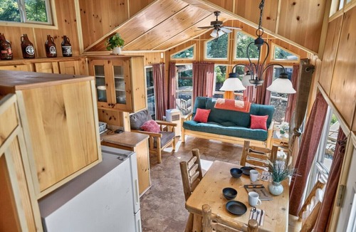 West Newton House | Waterfront Bourbon Barrel Cabin