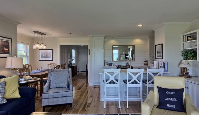 115 Water Street | On Lake Charlevoix | First Floor Beachside Condo