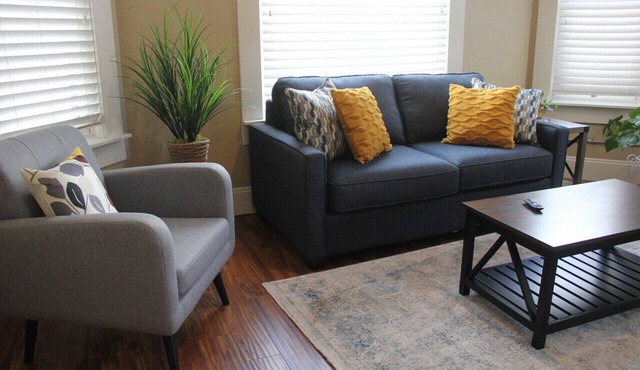 131 Cedar 3 · Charming 2BR Luxury Apartment in Downtown Kalamazoo