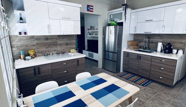 2-BR Modern Oceanfront APT. Pool - 5 min from Playa Sucia & Lighthouse in Boqueron
