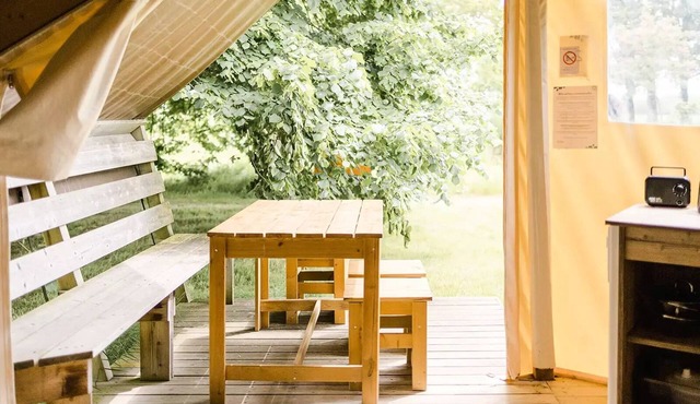 21 m² Lodge (without private bathroom) 4 to 5 people - 4 people included in the rate