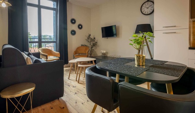 4-person air-conditioned apartment 1 bedroom + sofa bed Puy de Louchadière 104 in Chatelguyon