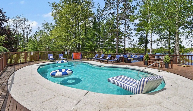 5K+ Sq Ft Waterfront Retreat; Sleeps 23–28+; Pool, Arcade, Beach, Kayak & More