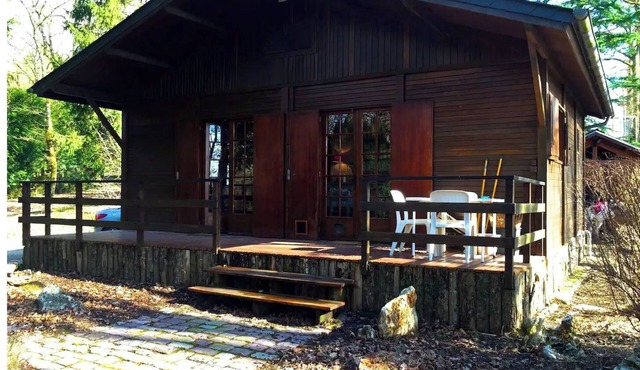 Amboise and Chenonceau: Chalet with wood fire