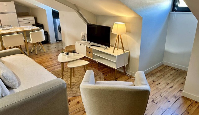 Apartment 6 people air-conditioned family type 2 bedrooms + sofa bed Puy de Dôme 301 in Chatelguyon