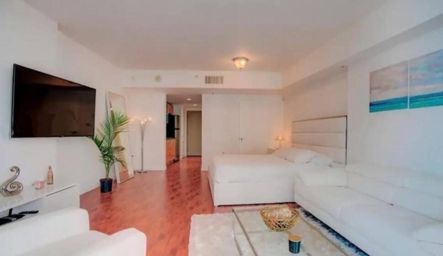 Bayview modern studio longer term available in Surfside