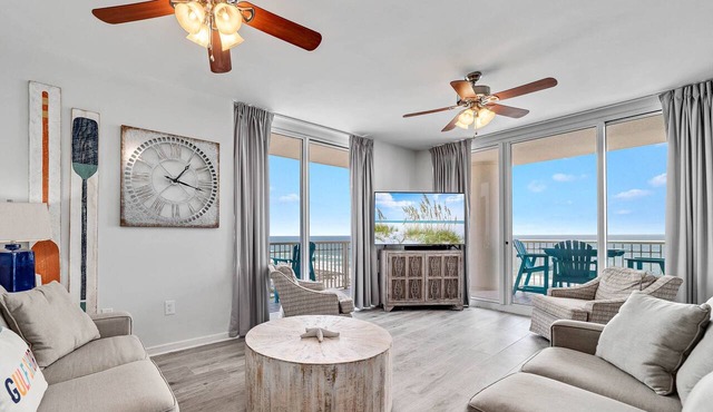 Beach Club A-801 | East Corner Unit + Pools & Hot Tub
