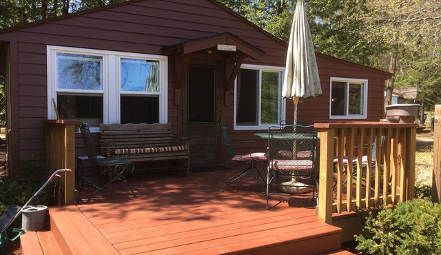 Beautiful views of Lake Wissota @ Hideaway Resort- Cedar 4 cabin