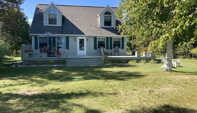BIRCH POINT on LONG LAKE-AWESOME WATERFRONT SETTING-SLEEPING BEAR DUNES