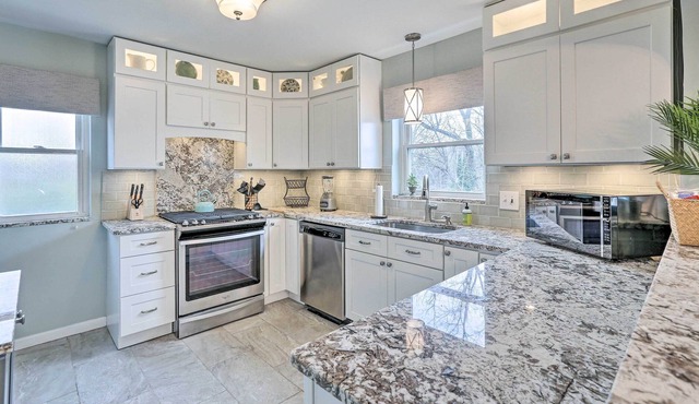 Bright & Spacious Cincinnati Retreat w/ Hot Tub! in Cincinnati