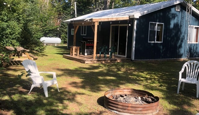 Cabin close to trails. Excellent location.