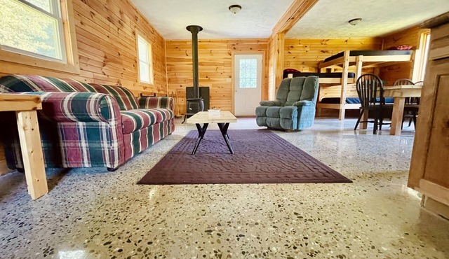 Cabin with beautiful acreage bordering Manistee National Forest