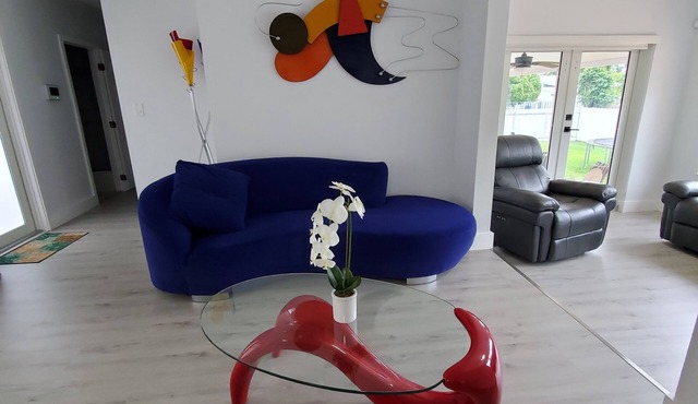 Centrally located 4 bds/3baths heated pool home in the heart of Miami!