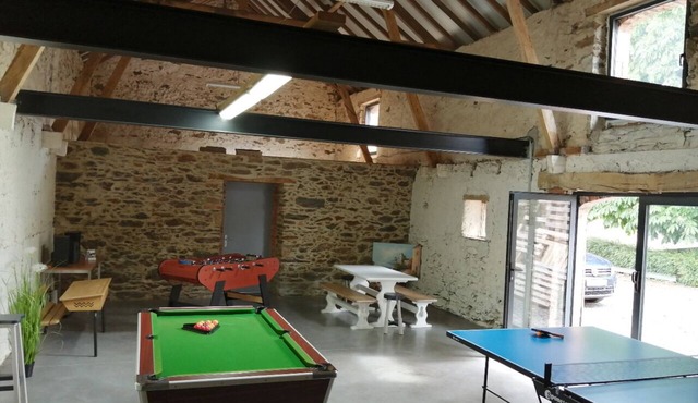 Character house LE FIGONIER 15 Pers + Games room