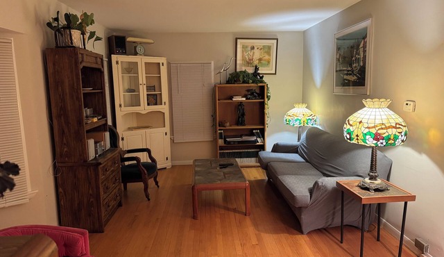 Charming 3-bedroom house in Lake Zurich with AC, fitness room, WiFi