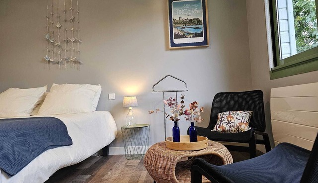 Charming independent studio near train station, ESA, Catho, Fresne - Angers